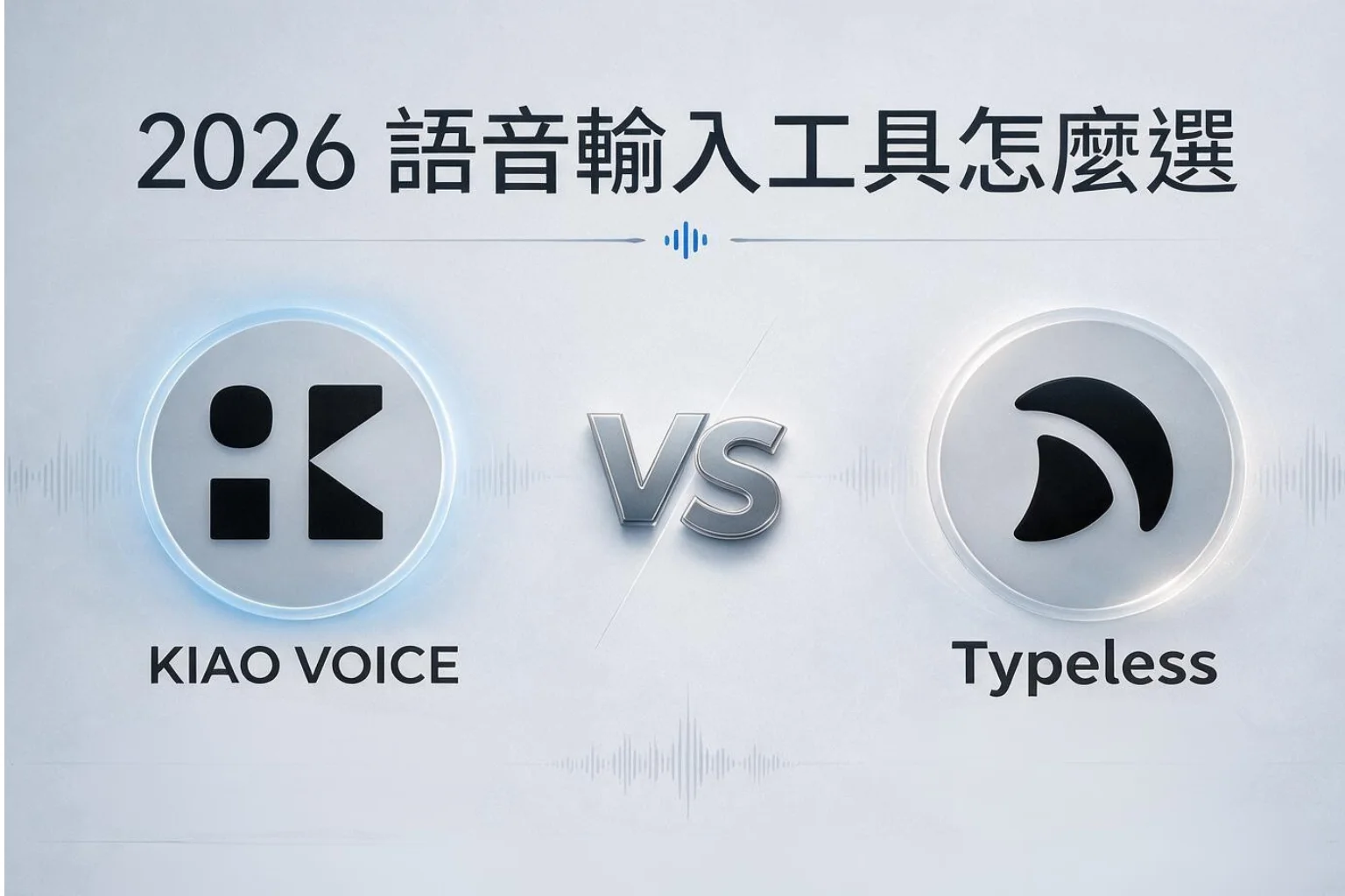 KIAO Voice vs. Typeless